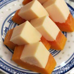 吃瓜牛奶蜜瓜口味,吃瓜牛奶蜜瓜口味冰淇淋新体验