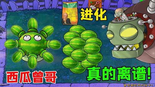 吃瓜植物大战僵尸,一场别开生面的植物大战僵尸传奇